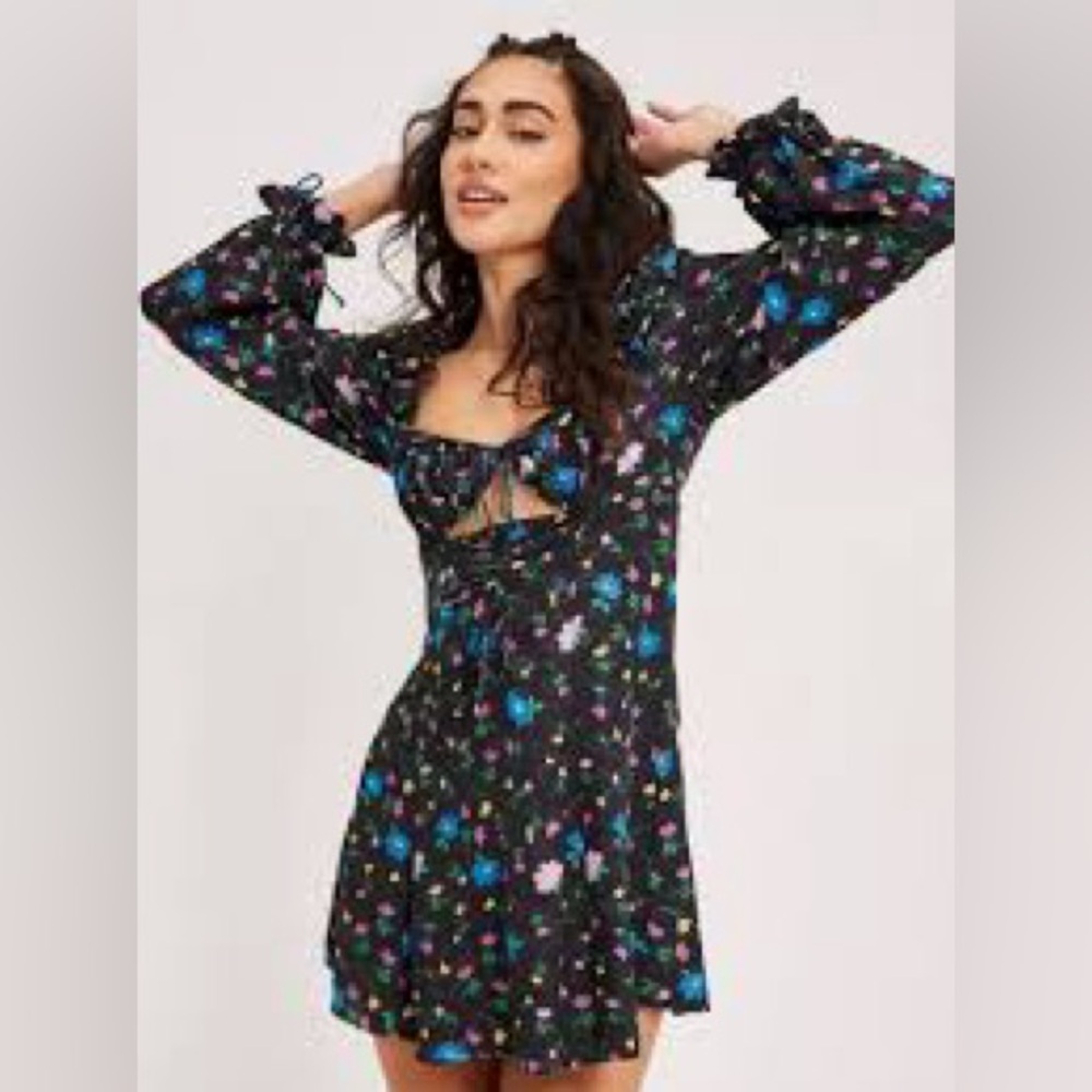 NEW For Love & Lemons Lexy Mini Dress